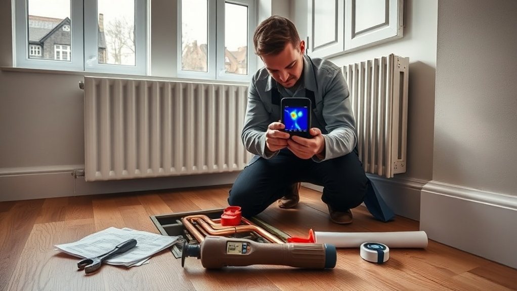 Central Heating Leak Detection Hoxton N1 in Cricklewood