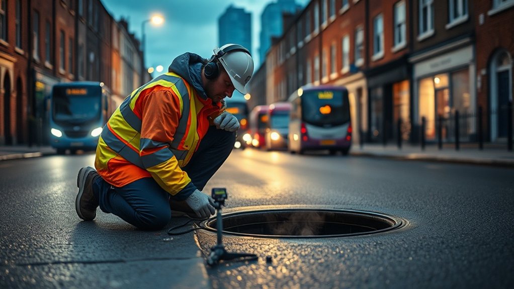 Underground Leak Detection Dalston E8 in Cricklewood